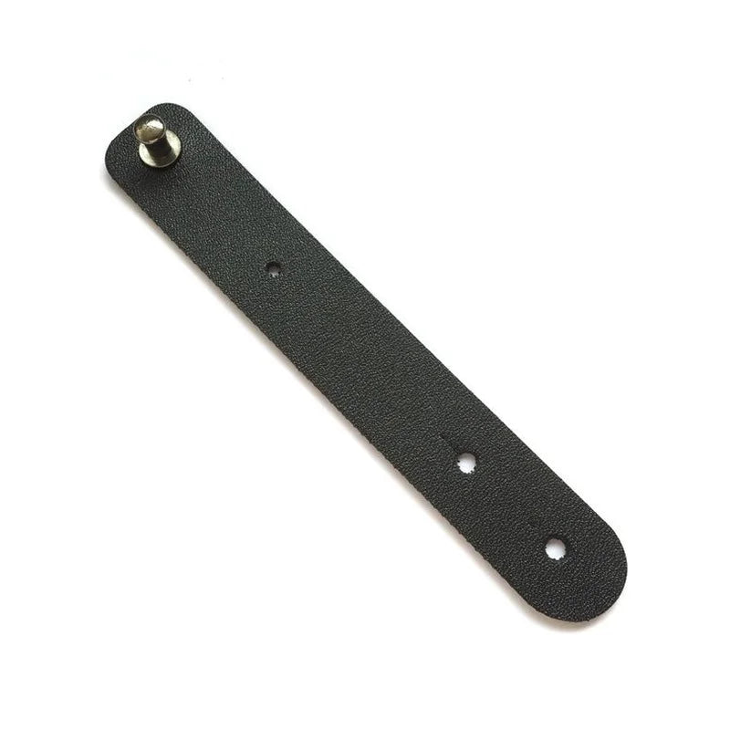1Pc Leder Kabel Wickler Power Linie Daten Schnalle Kabelbinder Ohrstöpsel Kopfhörer Abnehmbare Anti-Verlust Reel Linie kabel Management