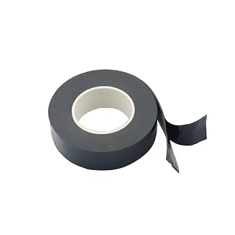 1PCS J20 Selbstklebendes Gummiband PVC Wasserdichtes Klebeband Gummi Isoliertes Klebeband Schwarz
