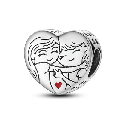 Charm Heiße Verkäufe 925 Sterling Silber Charms Perlen CZ Pave Runde Clip Charms Fit Original Armband Halskette Charms Schmuck Geschenk