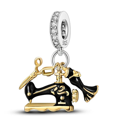 Neu im 925er-Sterlingsilber, goldene Sonnenblume, glückliche Sterne, passend für Original-Armbänder, Halsketten, Sonne, Mond, Diamant-Charm, Schmuck zum Selbermachen
