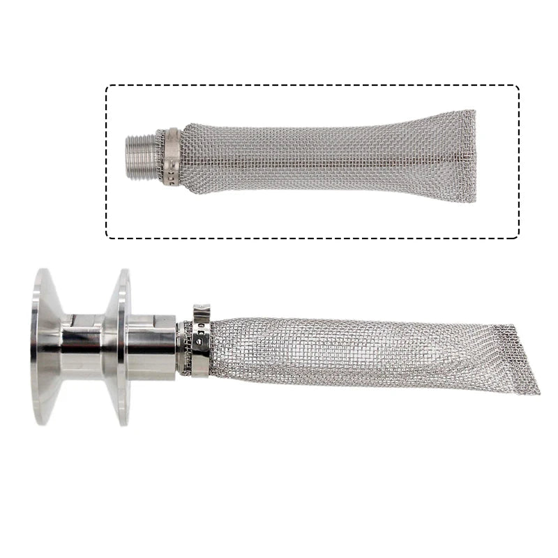 2-Zoll-Tri-Clamp x 1/2" BSP (NPT) Adapter Edelstahl 304 Homebrew Clover Fitting, Brewer Hardware