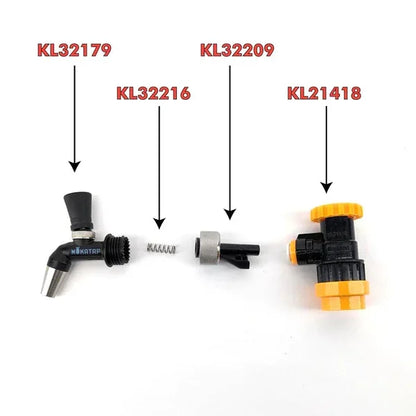 Kegland NukaTap Mini FC-Trennsets inklusive 8 mm (5/16) langlebigem Adapter, Bierbrauenzubehör, selbstgebrautes Haushaltswerkzeug