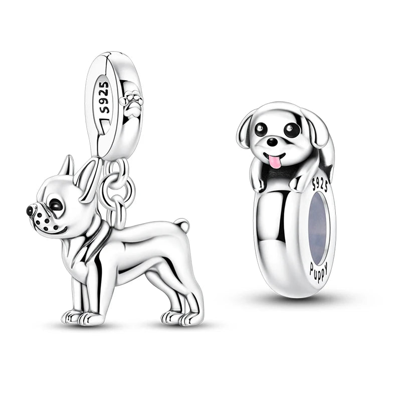 Flugzeug-Charm, 925er Silber, Original-Zirkon, Kleeblatt, Avocado, Charms, Perle, passend für Armbänder, DIY-Schmuck für Frauen, Hochzeitstag, Geschenk
