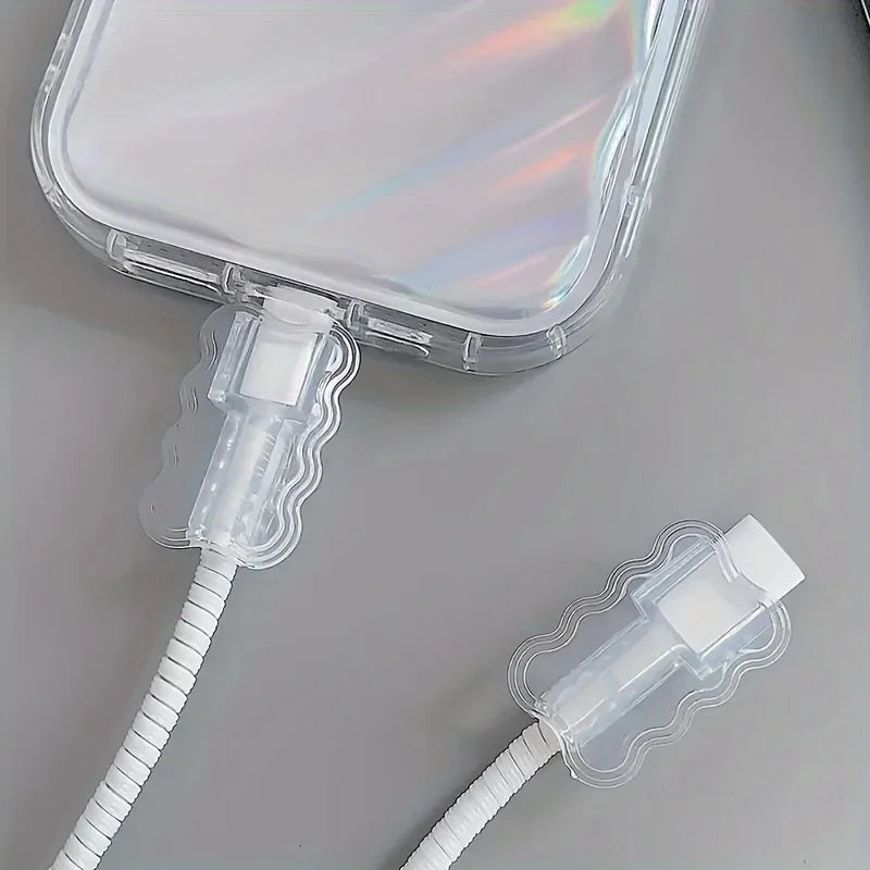 5/10/50 stücke Daten Kabel Schutz Ärmeln Anti-Breakage Cord Saver Flexible Kabel Lagerung Für Schule Hause handy Zubehör