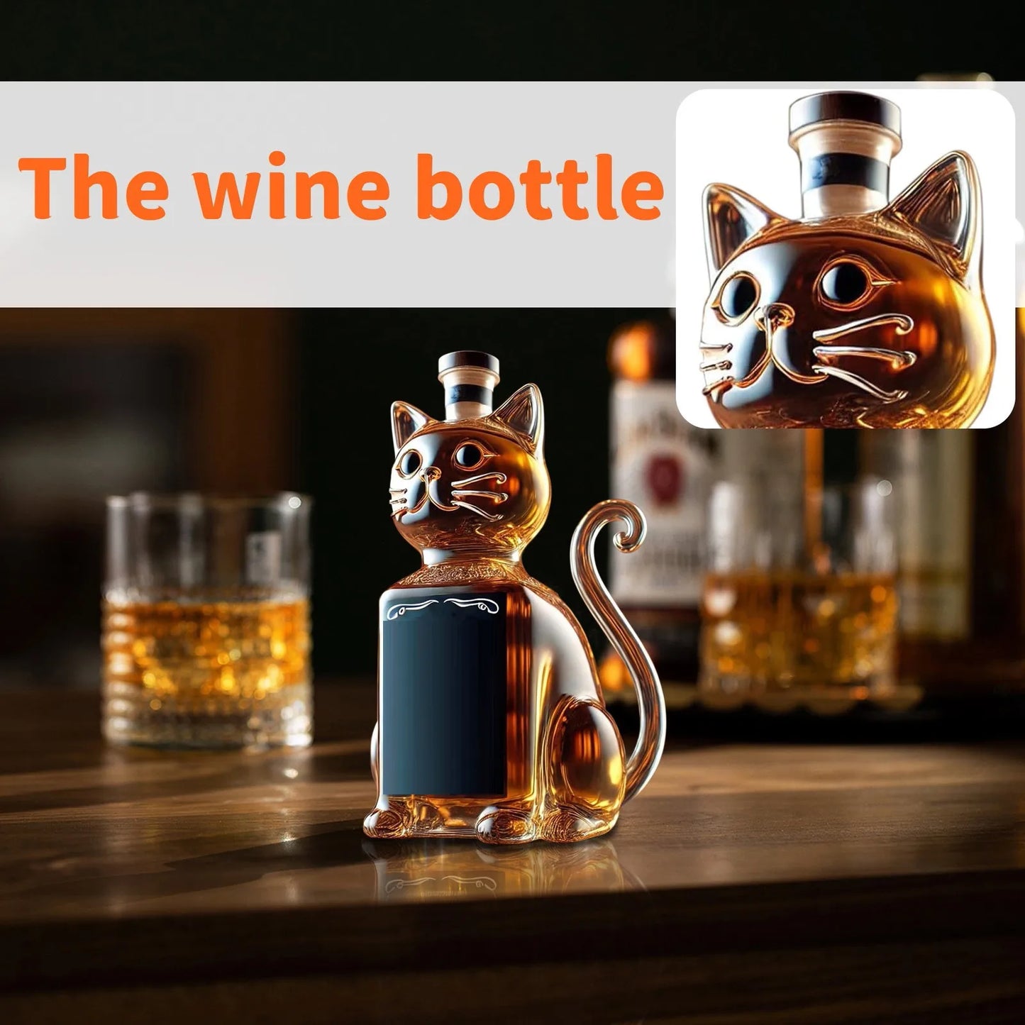 Simulation Dackel Hund Whisky Glas Flasche Dekanter Streich Dackel Dekanter Dekoration Statue Flasche Geeignet für Bars