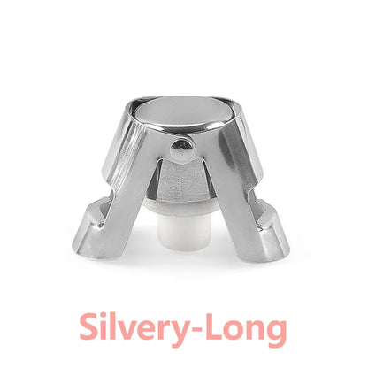 Tragbare Edelstahl Champagner Funkelnden Stopper Abdichtung Flasche Kappe Wein Flasche Stopper Wein Bier Flasche Kork Stecker
