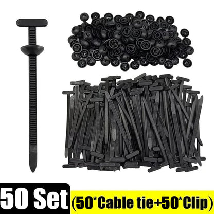 1000 Stück selbstsichernde Nylon-Kabelbinder, verstellbare Kabelbinder für Autoreparatur, Heimwerken, Zuhause, Büro, Gartenarbeit, Organisation von Drähten