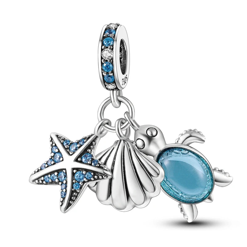 Neu in heißen Verkäufen 925 Sterling Silber Charms Anhänger Perlen passen 925 Original Armbänder für Frauen DIY Geburtstag Schmuck Geschenke