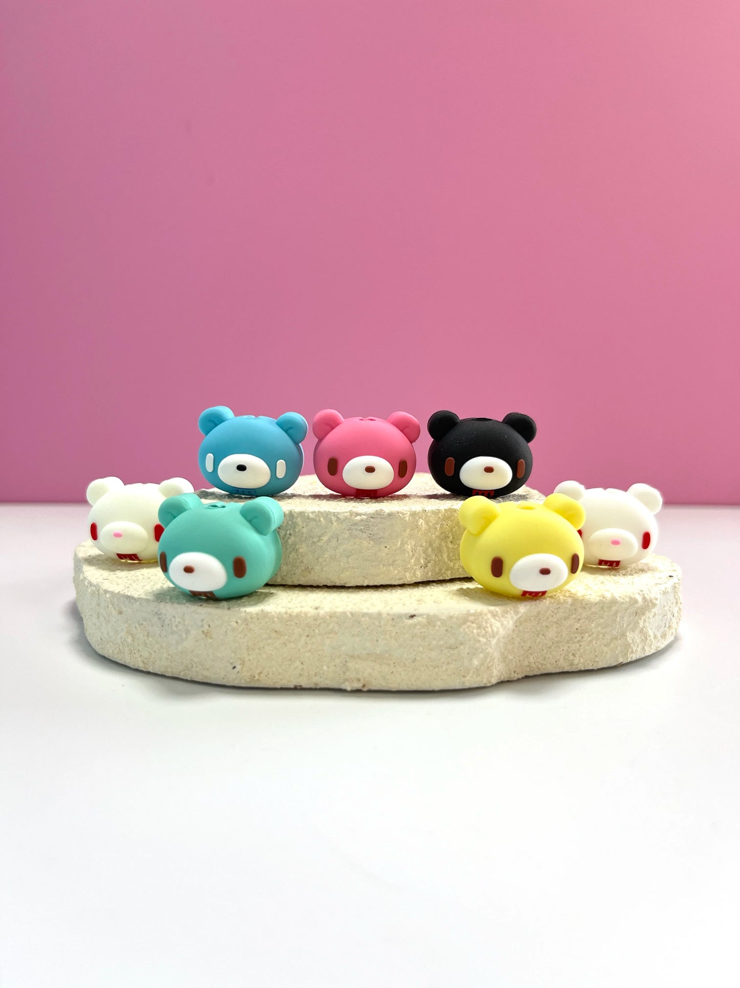 Leuchtender Kawaii Bär Datenkabelschutz Anti-Bruch Cartoon Ladekabelschutz für iPhone Android