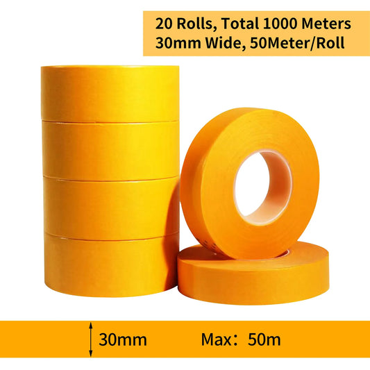 20 Rollen Abdeckband Malerband Abdeckband für Malerarbeiten, Nageldesign und Dekoration