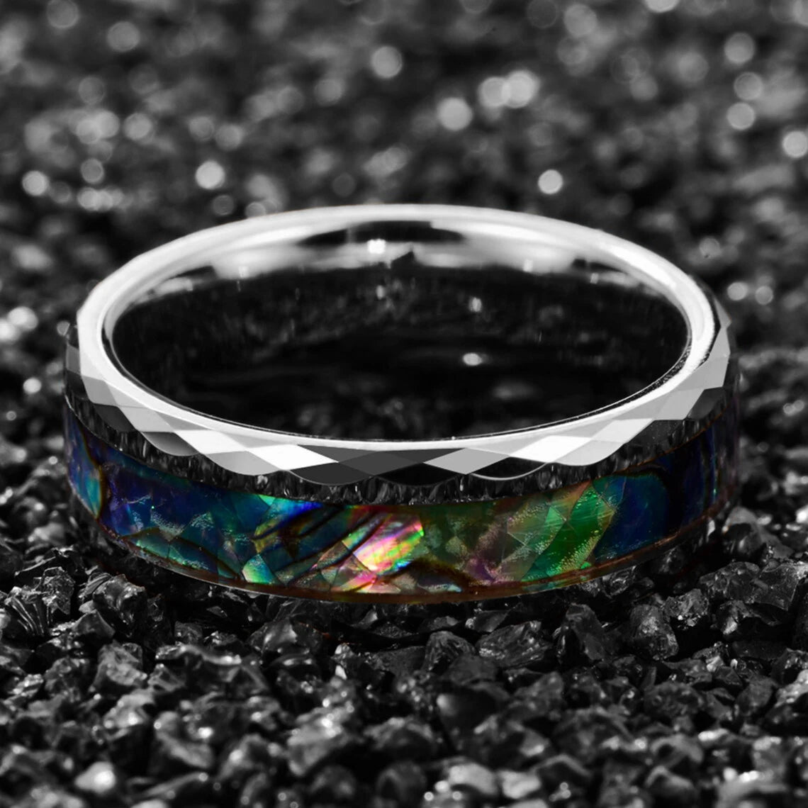Mode Wikinger Baum des Lebens Edelstahl Abalone Muschel ringe für Männer Odin Norse Wikinger Runen ringe Retro Amulett Schmuck Geschenk