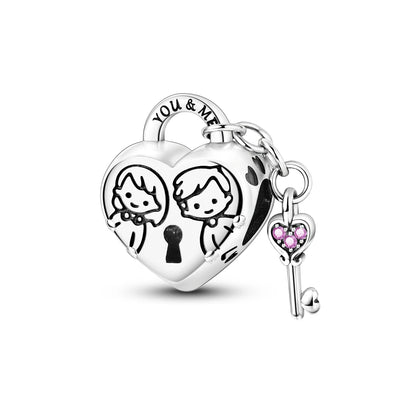 925er Silber vergoldete baumelnde Charms-Perlen für Original-Armbänder, DIY-Modeschmuckherstellung