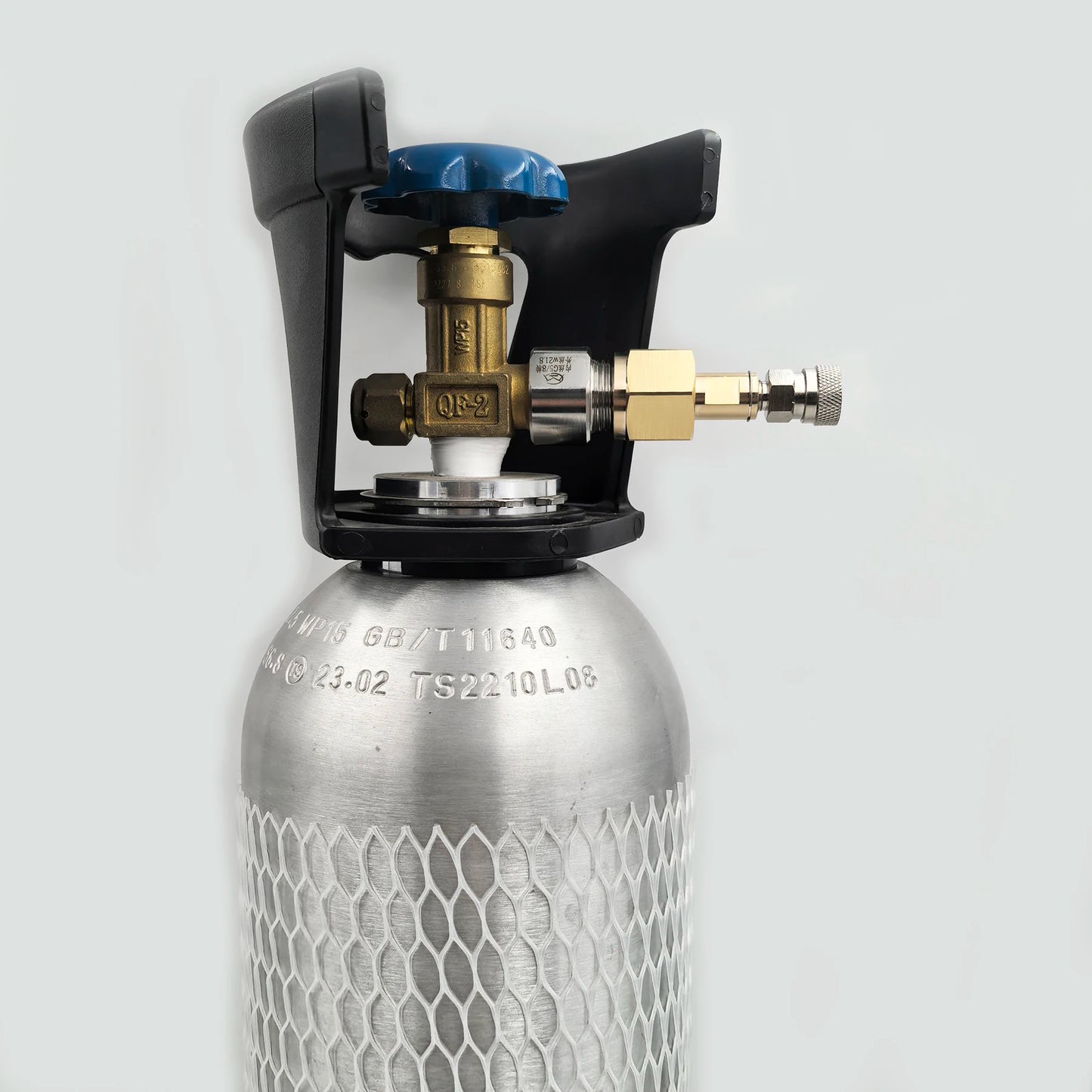 HPA CO2 Kohlendioxid-Tank CGA320 G3/4 W21.8 Mutter Nippelanschlüsse 8 mm Schnellkupplung Soda Maker Mineralwasser