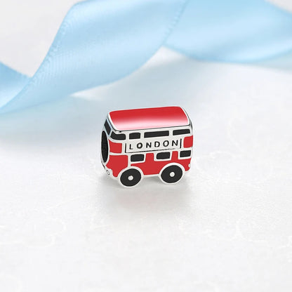 Original 100% 925 Sterling Silber Charm Bead Reise Taxi Motorrad Riesenrad Charms Fit Pandora Armbänder Frauen Diy Schmuck