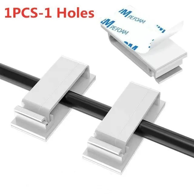 Kabel-Organizer, Kabelmanagement, Drahthalter, flexibler USB-Kabelaufwickler, ordentliche Silikon-Clips für Maus, Tastatur, Kopfhörer-Schutz