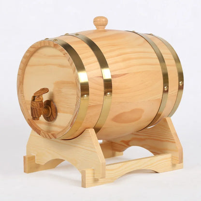 Holz Eiche Fass Wein Dekan ter nautisches Holz Vintage Whisky Spender bleifrei Scotch Cognac Bier Brau anlage Rum Dekor