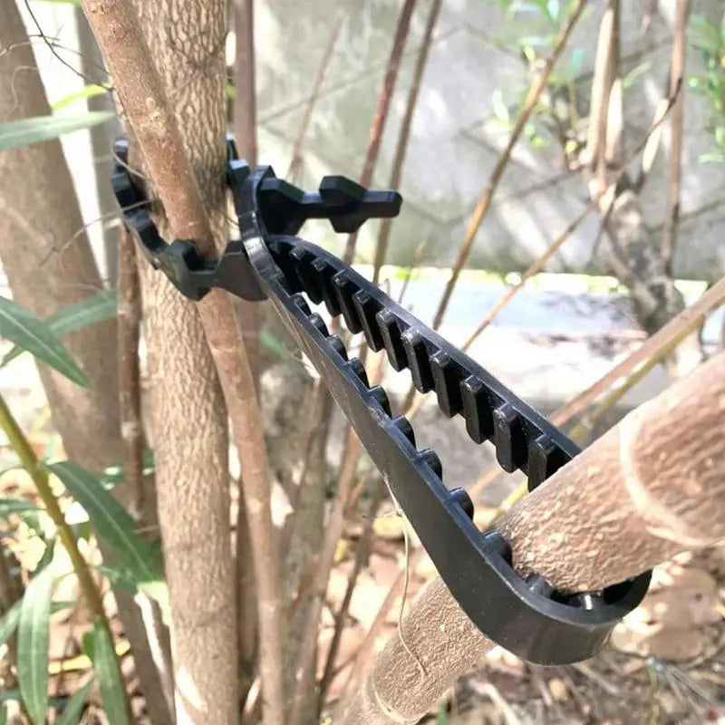 Baumbinder zur Unterstützung, robuste, verstellbare Pflanzen-Twist-Krawatten, 5-fach wiederverwendbares Baum-Trainingssystem, Strauch-Bindewerkzeug für die Gartenarbeit