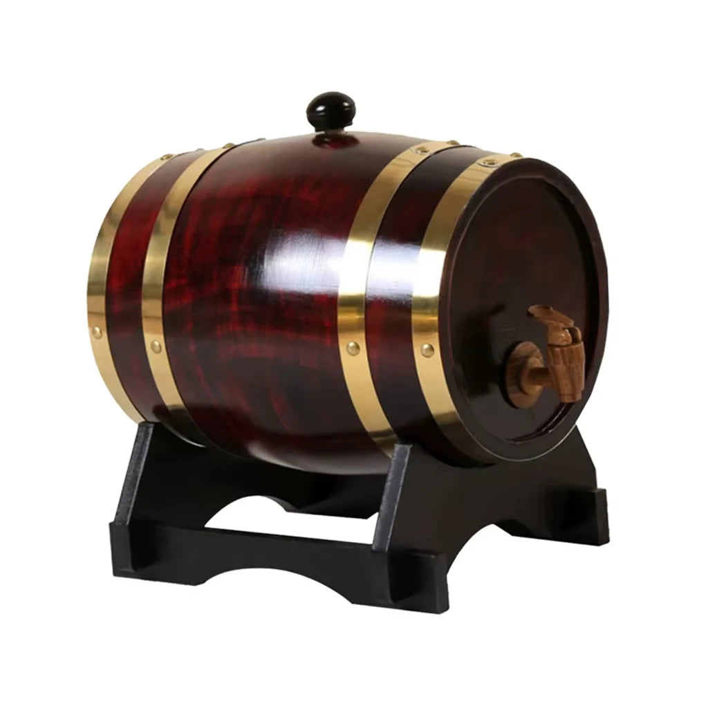 1,5 L/3L Rotwein Fass Vintage Whisky Fass Tragbare Wein Lagerung Container Wohnkultur Bar Werkzeuge Zubehör