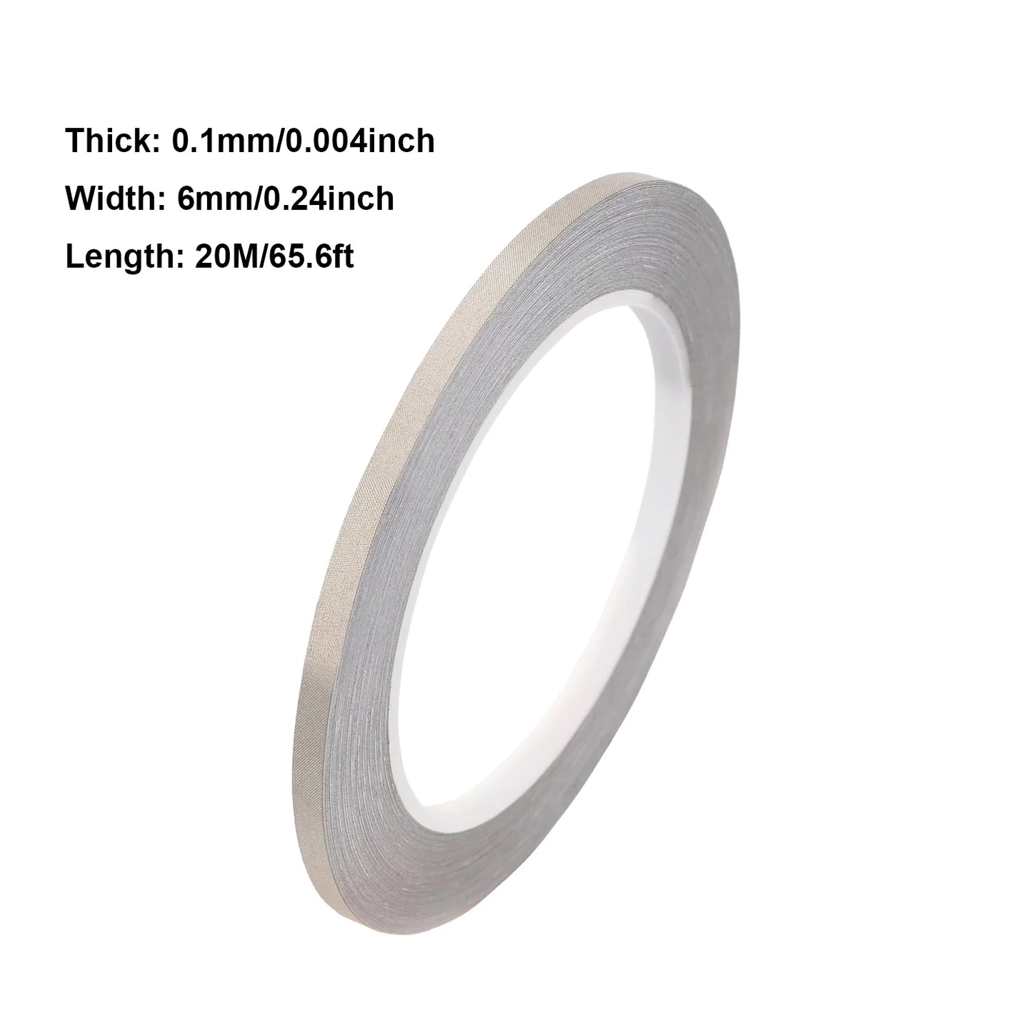 1 Stück Klebeband, doppelt leitfähiges Stoffband für Laptop, Mobiltelefon, LCD-Reparatur, EMI-Abschirmung, RF-Signalblockierung, 20 m
