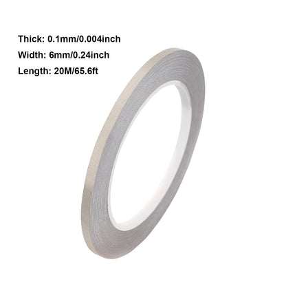 1 Stück Klebeband, doppelt leitfähiges Stoffband für Laptop, Mobiltelefon, LCD-Reparatur, EMI-Abschirmung, RF-Signalblockierung, 20 m