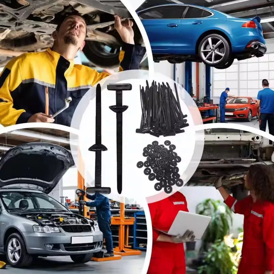 1000 Stück selbstsichernde Nylon-Kabelbinder, verstellbare Kabelbinder für Autoreparatur, Heimwerken, Zuhause, Büro, Gartenarbeit, Organisation von Drähten