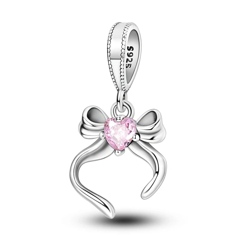Heißer Verkauf 925 Silber Charms Perlen Schmetterling Serie Fit Original Armband Machen Edlen Schmuck Frauen DIY Geschenk