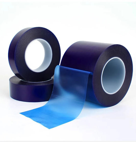 Wasserdichtes blaues Filmband aus PVC-Galvanik, hochtemperaturbeständige Schutzfolie, Säure-Base-Klebeband