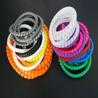 2M 8/10/12/14/16 Neue Spirale Wraping Bands Schlauch Rohr Flammschutzmittel Kabel Schutzhülle Wicklung Rohr Draht