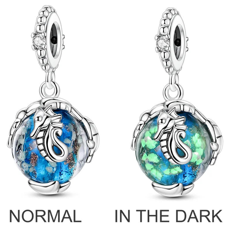 Original-Charm-Perle aus 925er-Sterlingsilber mit eingelegtem Zirkonium, Schleife, Liebesherz, Ballon-Anhänger, passend für Armbänder, DIY-Schmuckmarkierung