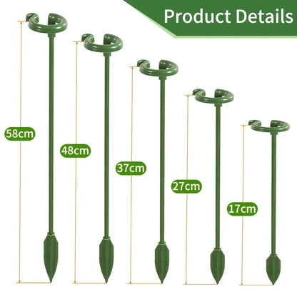 5/10PCS Anlage Unterstützt Stehen Schmetterlinge Orchidee Blume Topf Befestigungs Stangen Wiederverwendbare Gemüse Schutz Befestigungs Werkzeug Gartenarbeit Su