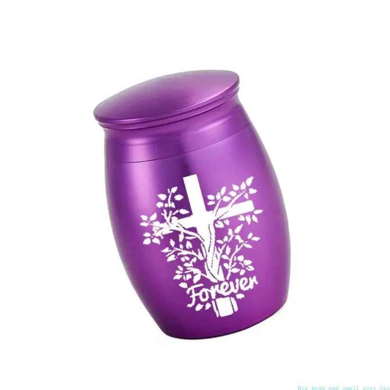581c kreative Haustier -Einäscherung Schmuck Urne Sarg für Asche Sarg Urne Mini Jar