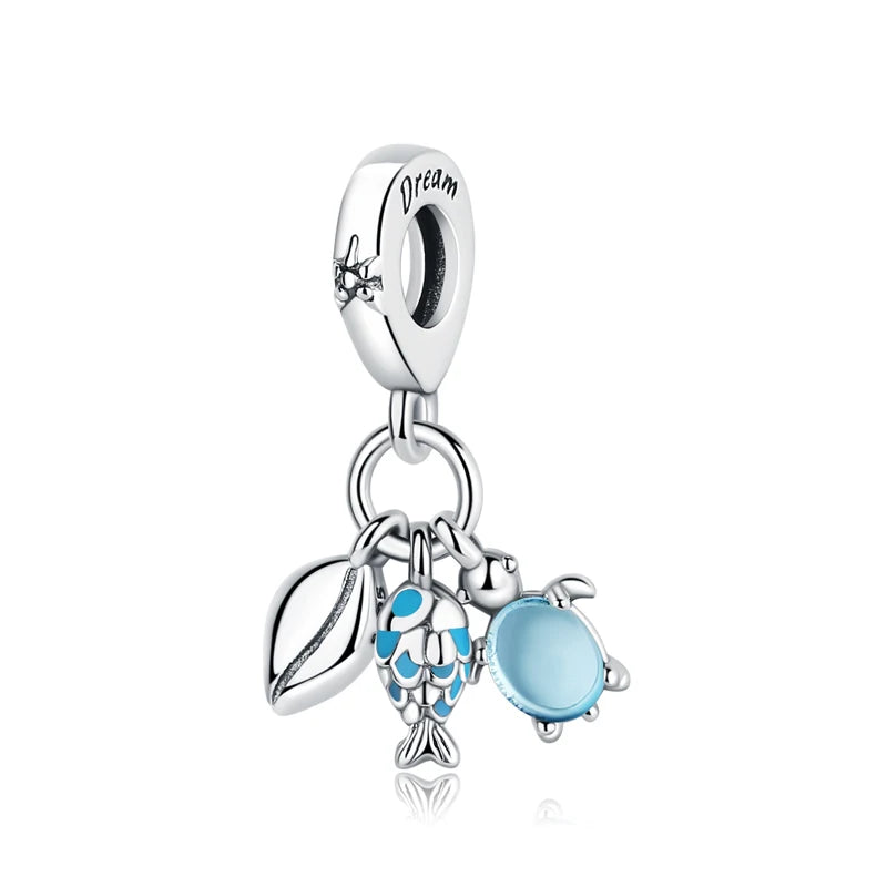 Original 100% 925 Sterling Silber Charm Bead Reise Taxi Motorrad Riesenrad Charms Fit Pandora Armbänder Frauen Diy Schmuck