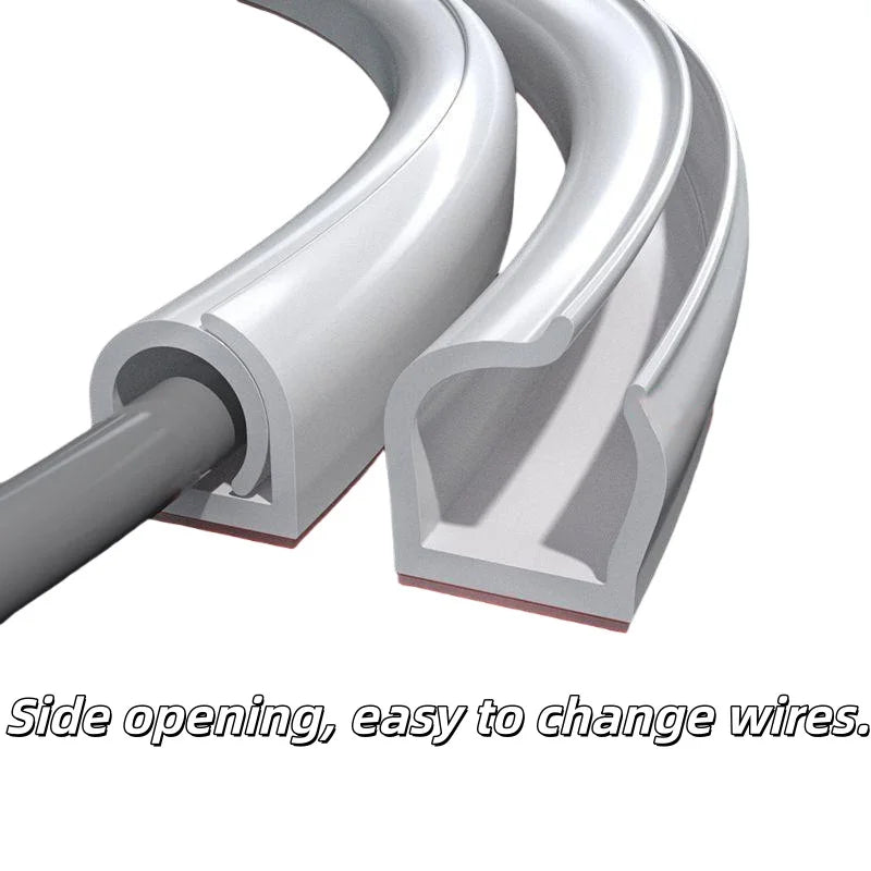 1PC 1/2/3/5m TV Kabel Management Kabel Hider Kabel Organizer Raceway Kit System Abdeckungen Kabel PVC Kabelkanal Kabelhülsen
