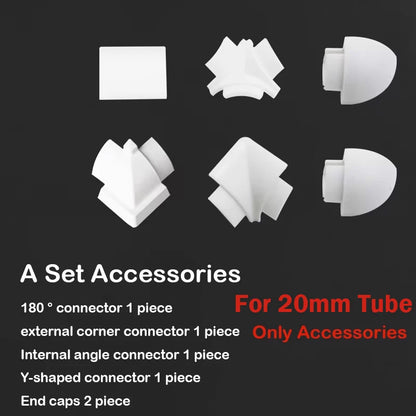 50/100 cm V-Typ-Drahtschnüre, Kabelversteck, TV-Kabelmanagement-Abdeckung, Verkabelungskanal, PVC-Wand, Eckkanal, Kabelhülsenhalter