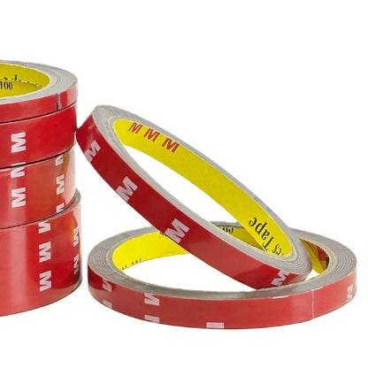 300 cm langes, extra starkes doppelseitiges Klebeband, 0,4 mm dick, für die Heimindustrie im Auto, spezielles starkes doppelseitiges Klebeband