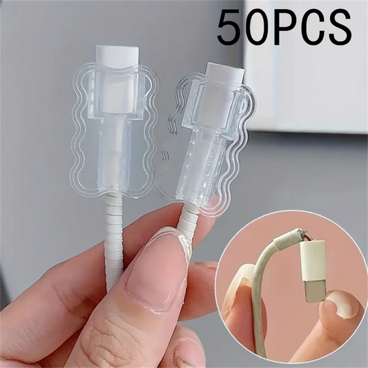 5/10/50 stücke Daten Kabel Schutz Ärmeln Anti-Breakage Cord Saver Flexible Kabel Lagerung Für Schule Hause handy Zubehör