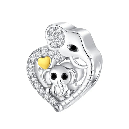Tier-Serie, 925er-Sterlingsilber, Giraffe, Kamel, Gans, Orang-Utan, Affe, Siegel-Charm, passend für DIY-Armbänder, Halsketten, edler Schmuck, Geschenke
