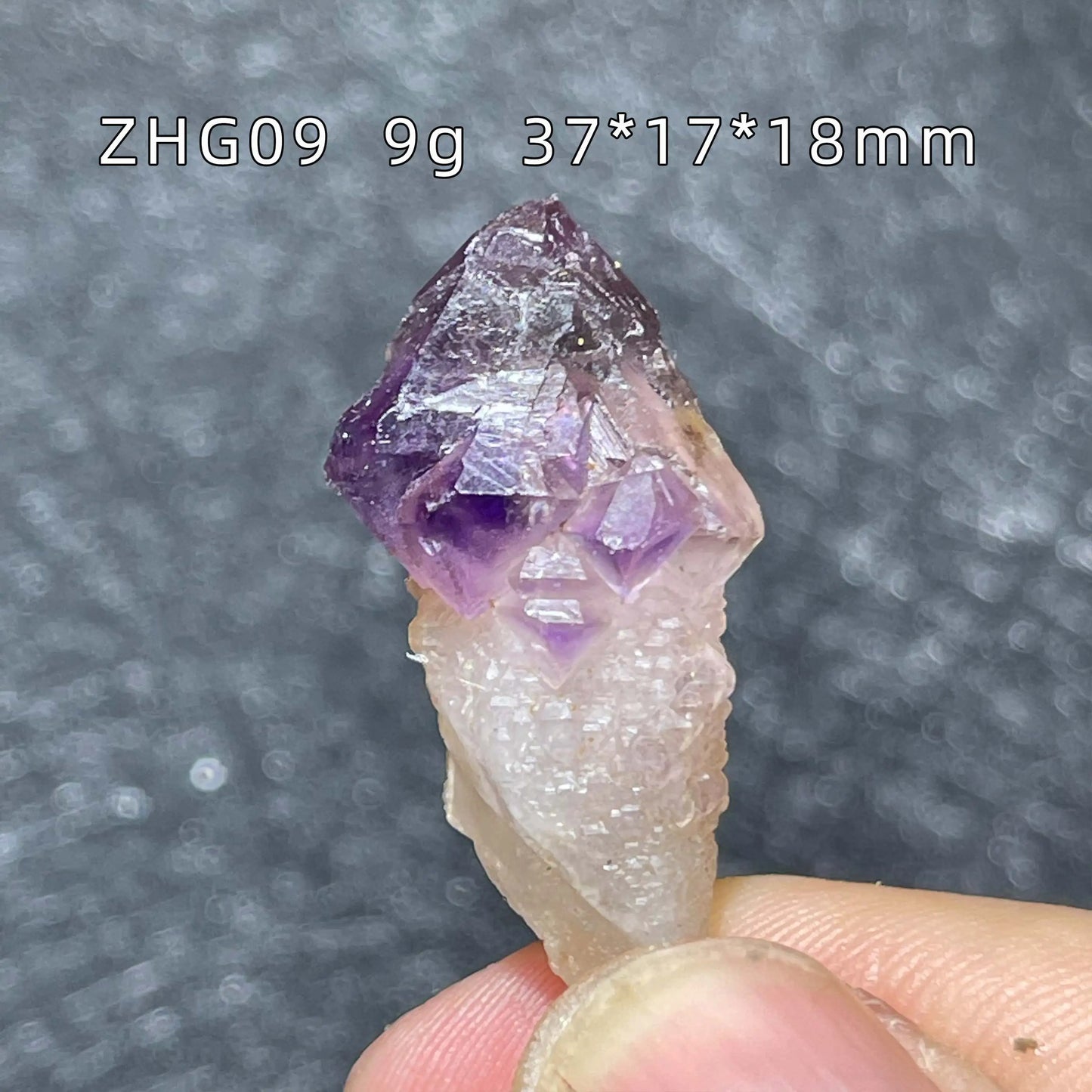 Naturstein Amethyst Skelett Kristall Cluster Mineralprobe Quarz Rohgestein Dekoration Rau poliert Heilung Geschenk