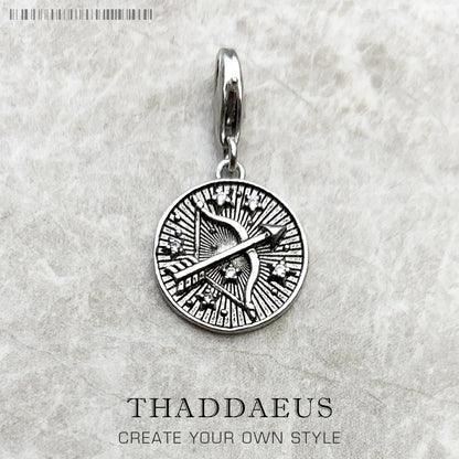 Charm-Anhänger Widder Stier Zwillinge Krebs Löwe Jungfrau Waage Skorpion Sgr Cap Aqu Fische Sternzeichen Vintage Geschenk 925er Sterlingsilber