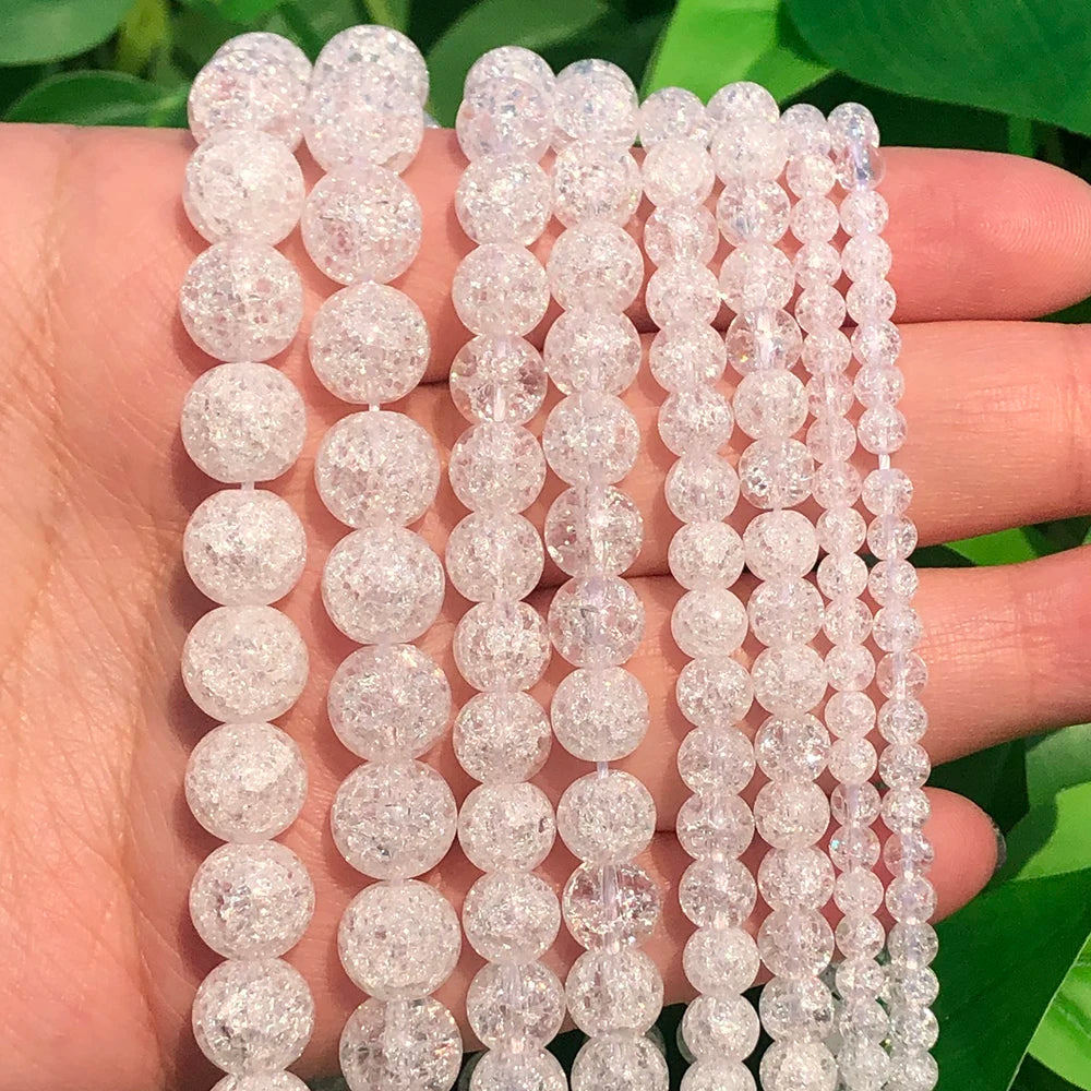 Naturstein Rose Rosa Quarz Kristall Runde Lose Perlen 15''Strang 4 6 8 10 12 MM Pick Größe für Schmuck Machen Diy Armband