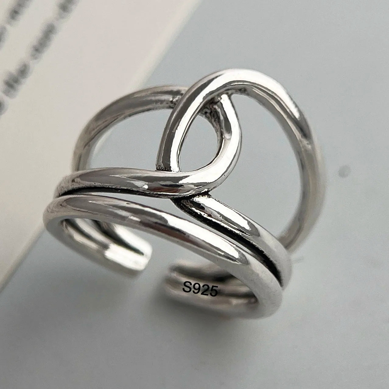 Ringe aus 925er-Sterlingsilber für Damen, Paare, minimalistisch, handgefertigt, schlicht, Retro-Blumen-Herz-Ring, edler Schmuck, Geschenk, verhindert Allergien