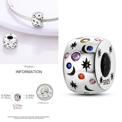 Katze Schmetterling Gänseblümchen CZ Pave Clip Charms Positionierung Schnalle 925 Sterling Silber Silikon Spacer Perlen passen Original Racelet DIY