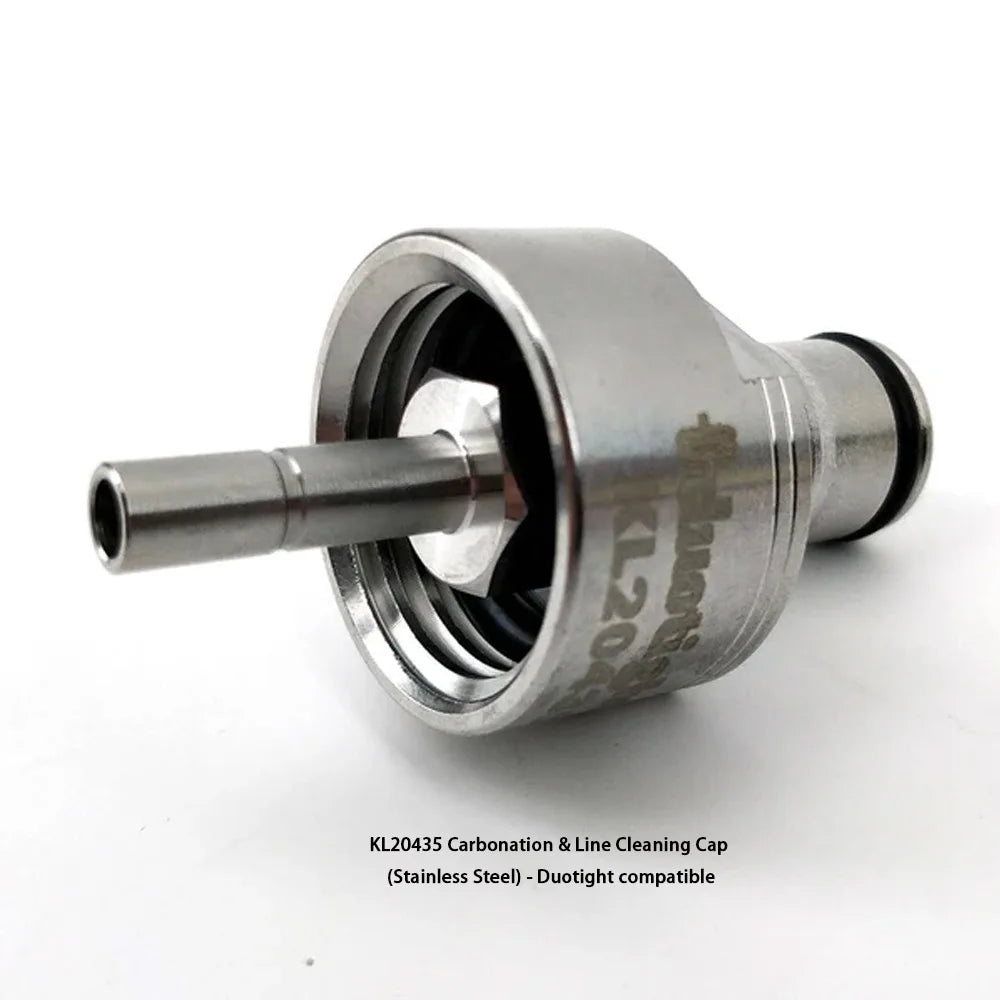 kegland Carbonation & Line Cleaning Cap Edelstahlverbinder Bierzubehör Homebrew Bar Tools