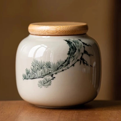 1 Stück Mini-Keramik-Urne für Haustiere, Haustierzähne und Haarsammlung, Gedenkglas für Katzen, Hunde, Hamster, Kaninchen, Urne im chinesischen Stil