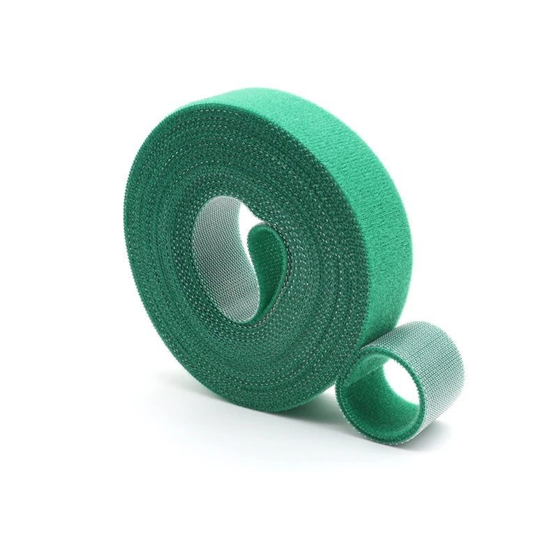 Wiederverwendbare Kabelbinder 5 Meter/Rolle Breite 10 15 20 25mm Doppelseitige Klett-Befestigungsriemen Kabelmanagement-Bänder