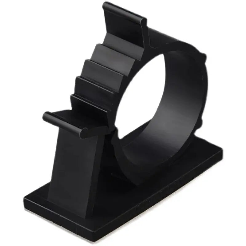 20 Stück Nylon selbstklebende Verkabelung Kabelbinder Befestigung Sitz Desktop Finishing Netzwerkkabel