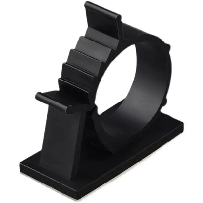 20 Stück Nylon selbstklebende Verkabelung Kabelbinder Befestigung Sitz Desktop Finishing Netzwerkkabel