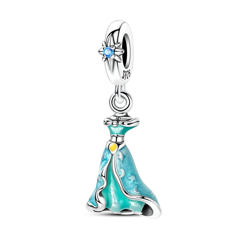 Edle Serie 925er Silber Parfüm-Bogen-Designs, Charm-Perlen, Anhänger, baumelnd, passend für Original-Armreif, Charm-Armband, DIY-Frauenschmuck