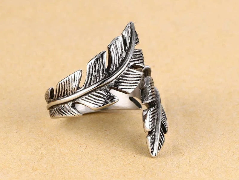 Vnox Vintage-Federring für Herren, Schmuck, Edelstahl, Biker-Stil, Handpolieren, US-Größe 7, 8, 9, 10, 11, 12