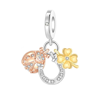 925 Sterling Silber Roségold Baum des Lebens Schmetterling Serie Charm Fit 4mm Blende Armband Charm Bead Halskette Diy Frauen Schmuck